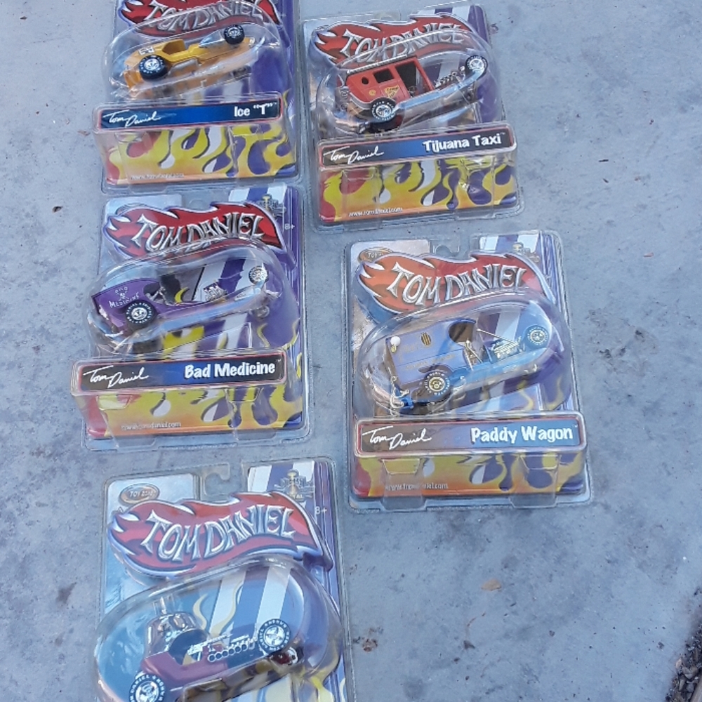 Tom Daniel's DC comics cars